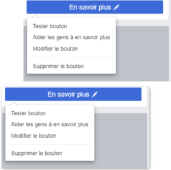 facebook bouton bleu