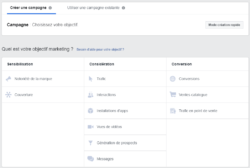 pub facebook objectif
