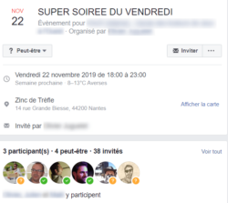 programmer evenement linkedin